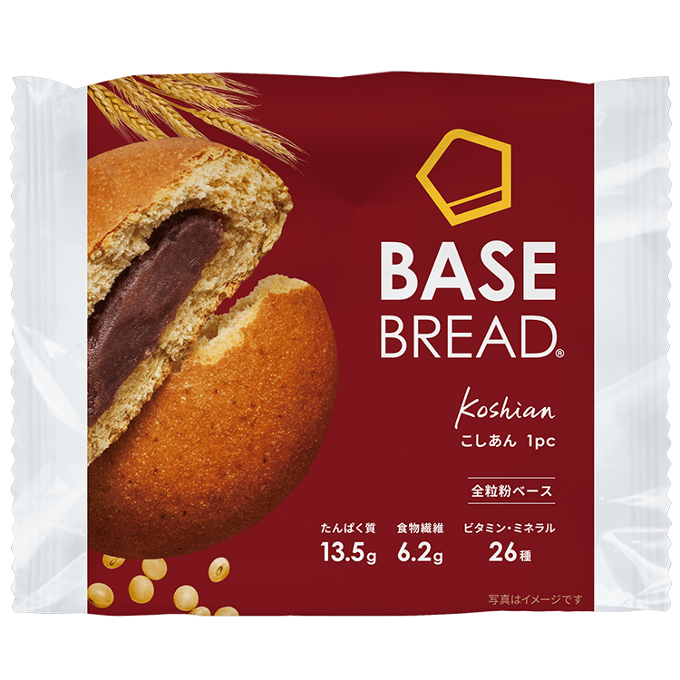 BASE BREAD Red Bean (Pack of 2)