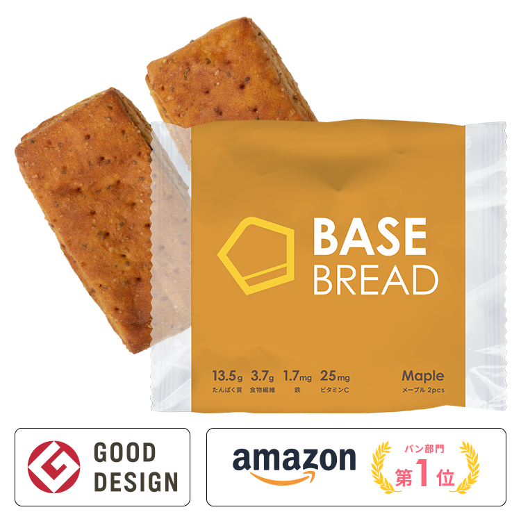 BASE BREAD Maple (Pack of 2)