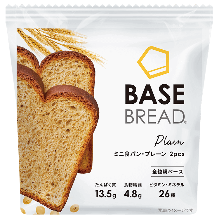 BASE BREAD Mini Toast - Plain (Pack of 2)